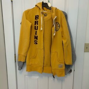 Reebok Yellow Bruins Kids Jacket